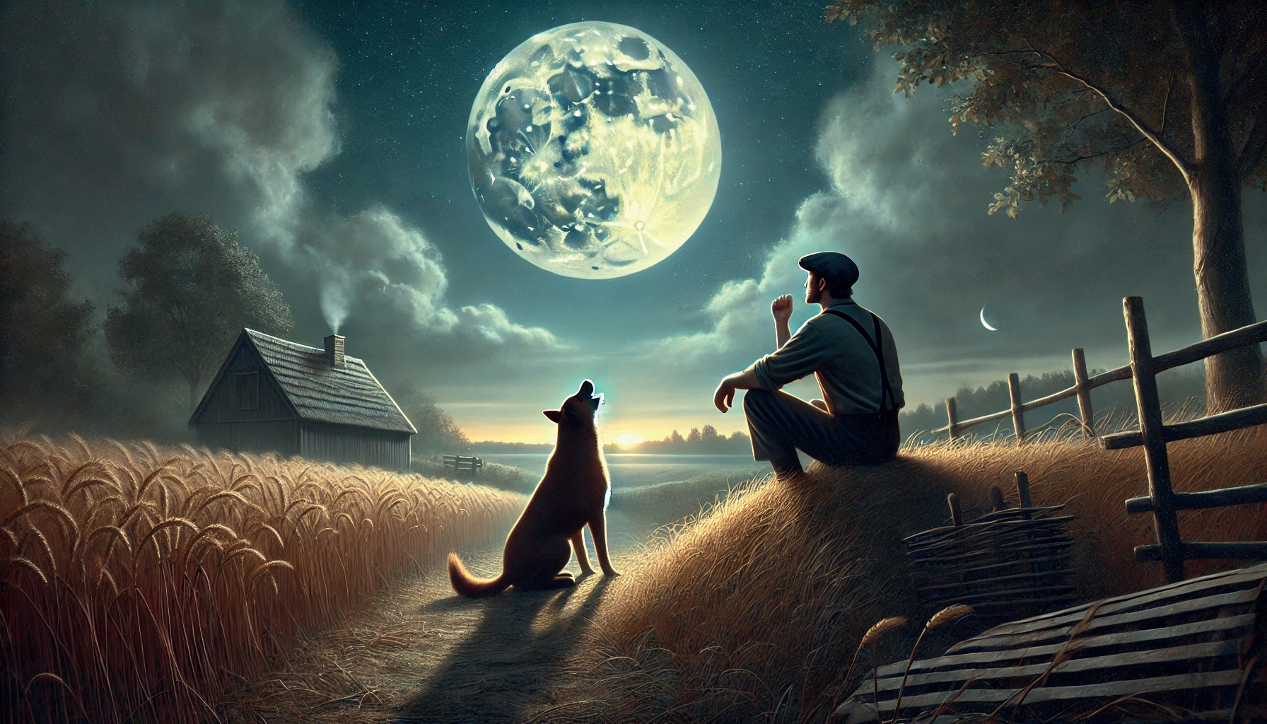 CAN VECIO, NO ’L BAIA ALA LUNA