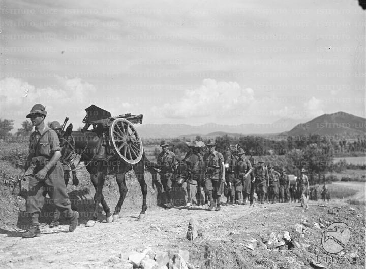 Alpini in Albania durante la campagna di Grecia