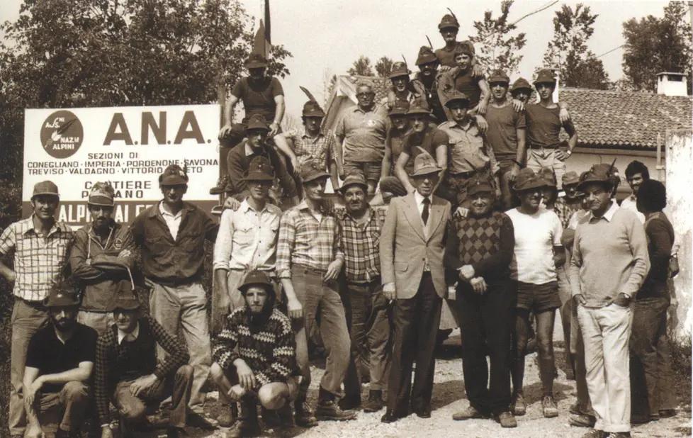 Erdbeben im Friaul 1976: Fünfzig Jahre danach der Dank an die Alpini