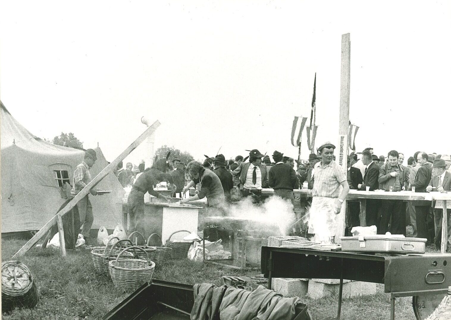 30 settembre 1973: la festa dei dieci anni sul Col Maòr