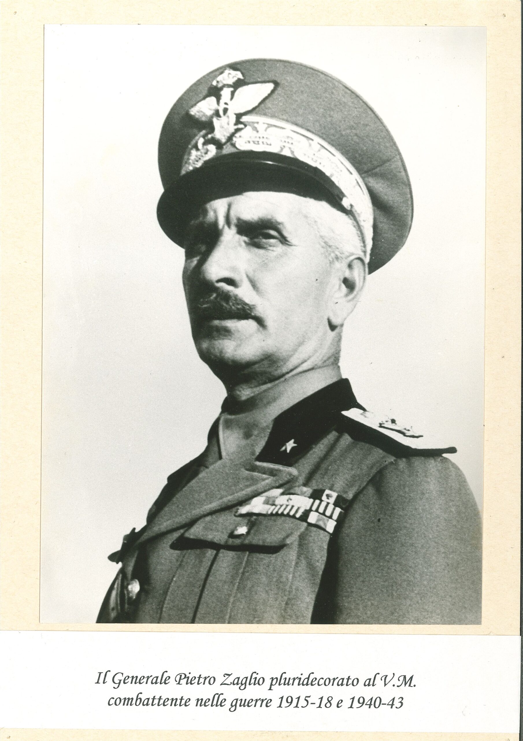 Il Generale Pietro Zaglio, l’uomo che dà il nome al nostro Gruppo