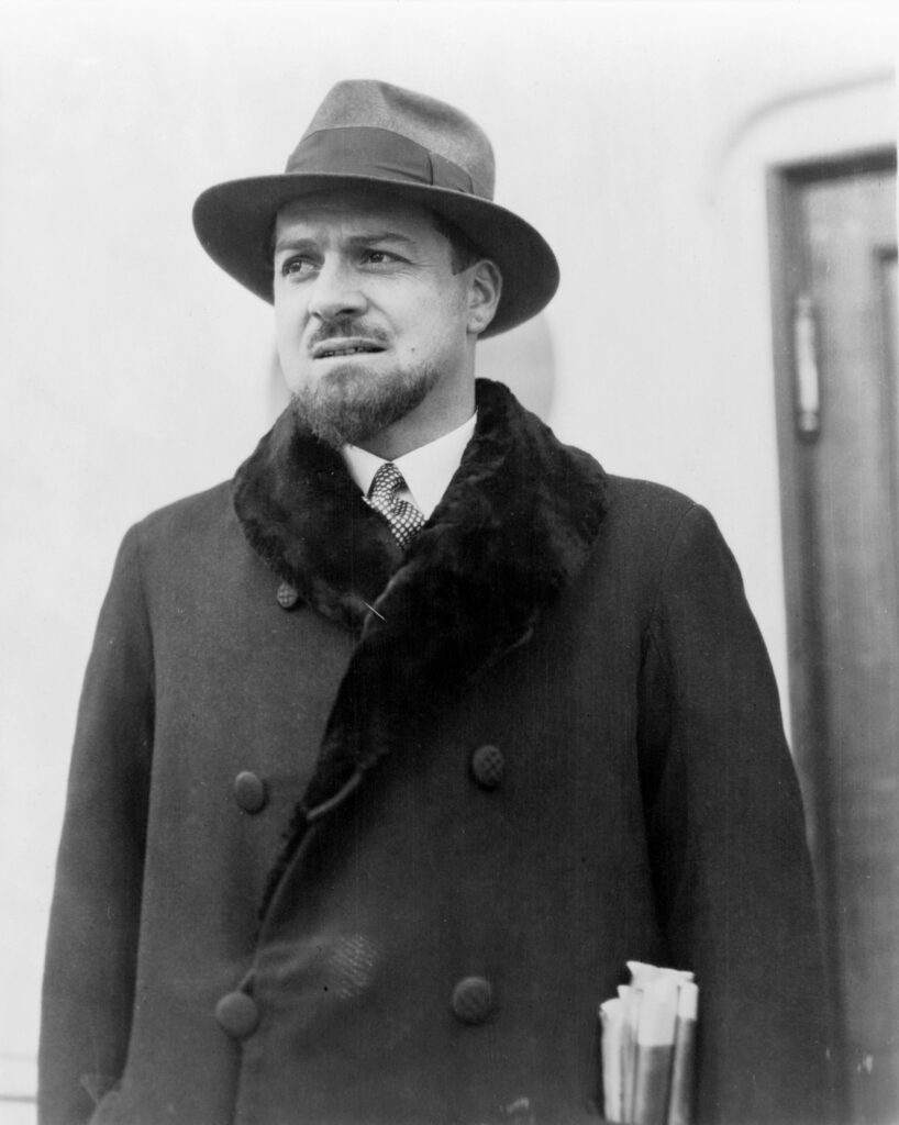 Historical photograph of Italo Balbo, 1929